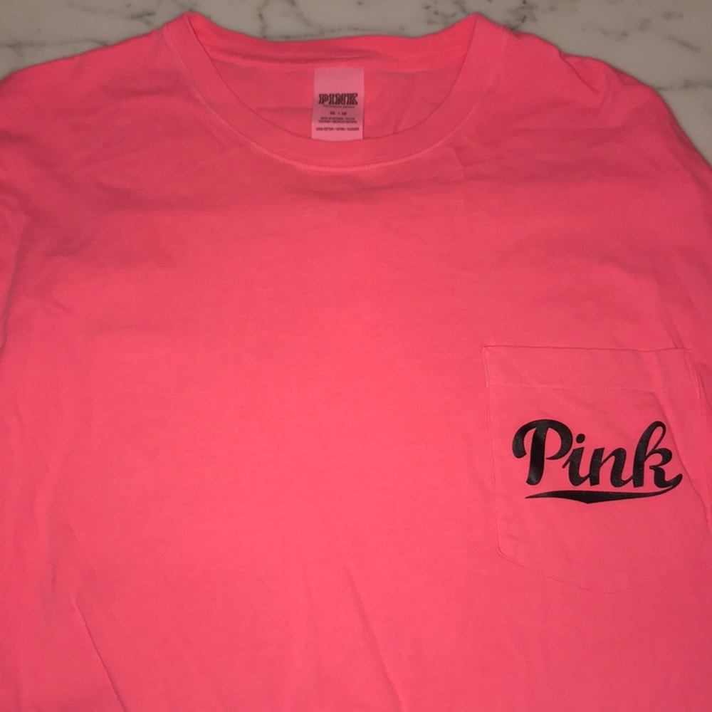 Hot pink PINK long sleeve